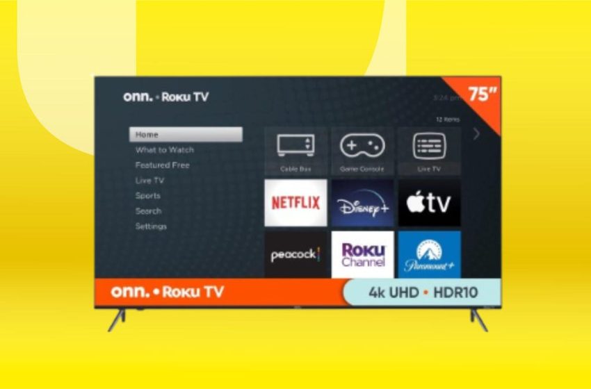  Get This 75-inch Smart TV for Less Than $450 at Walmart Right Now