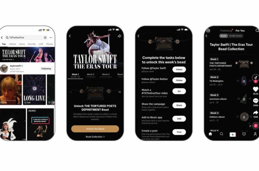  Taylor Swift Challenges Land on TikTok With Digital Collectibles Up for Grabs