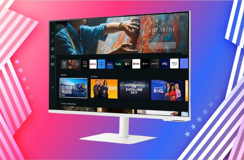  The Samsung Smart Monitor M70C Just Hit an All-Time Low Price With This Extended July 4th Deal