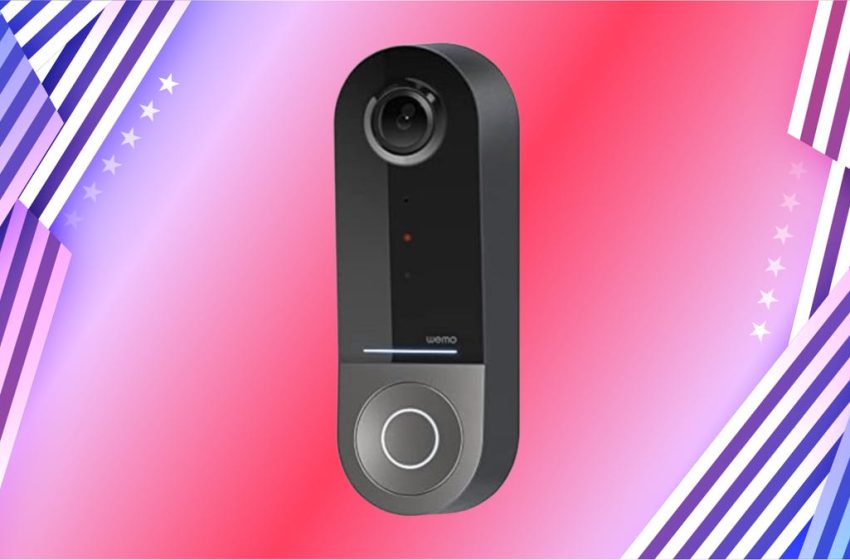  Score a Belkin WeMo HomeKit Video Doorbell for 84% Off During Woot’s Labor Day Sale